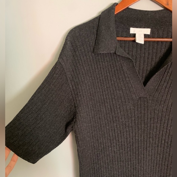 H&M lightweight knit collard dress - Picture 2 of 3